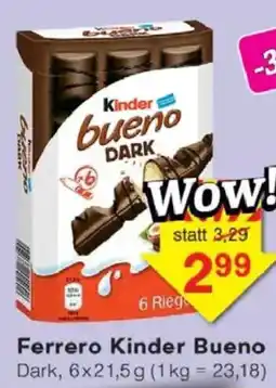 Jawoll Ferrero Kinder Bueno Angebot
