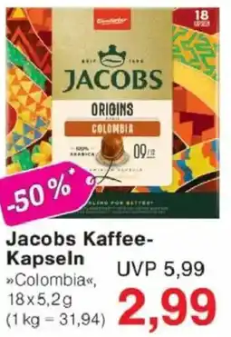 Jawoll Jacobs Kaffee- Kapseln Angebot