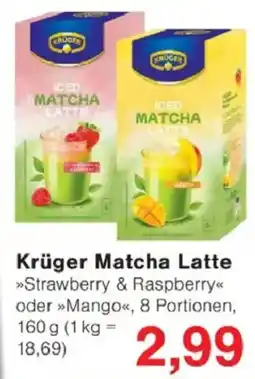 Jawoll Krüger Matcha Latte Angebot