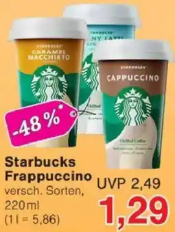 Jawoll Starbucks Frappuccino Angebot