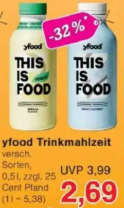 Jawoll yfood Trinkmahlzeit Angebot