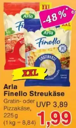 Jawoll Arla Finello Streukäse Angebot