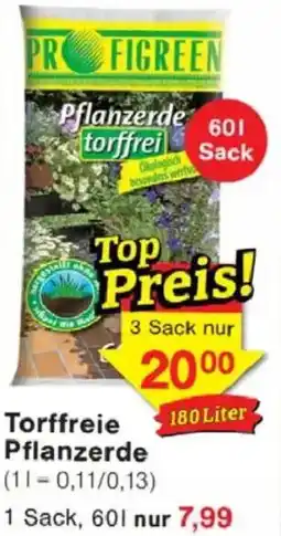Jawoll PROFIGREEN Torffreie Pflanzerde Angebot