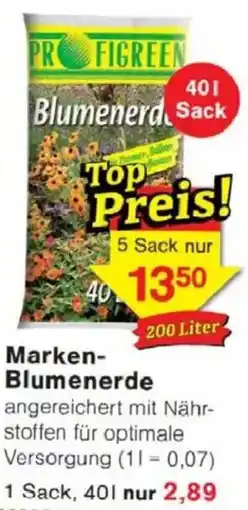 Jawoll PROFIGREEN Marken- Blumenerde Angebot