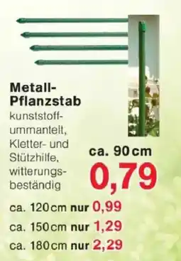 Jawoll Metall- Pflanzstab ca. 90 cm Angebot