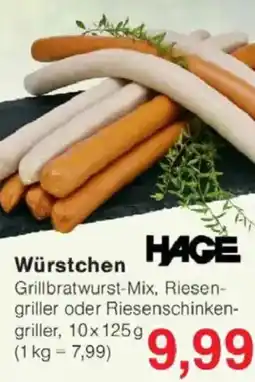 Jawoll HAGE Würstchen Angebot