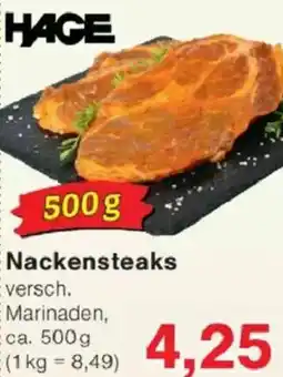 Jawoll HAGE Nackensteaks Angebot