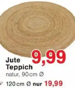 Jawoll Jute Teppich Angebot