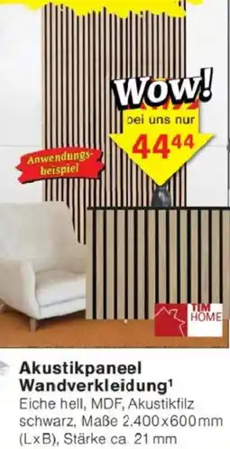 Jawoll TIM HOME Akustikpaneel Wandverkleidung Angebot