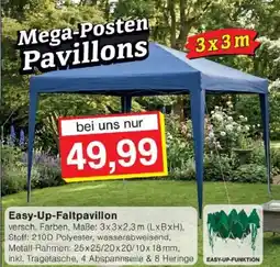 Jawoll Easy-Up-Faltpavillon Angebot