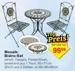 Jawoll Mosaik- Bistro-Set Angebot