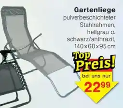 Jawoll Gartenliege Angebot