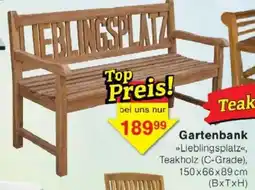 Jawoll Gartenbank Angebot