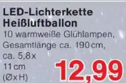 Jawoll LED-Lichterkette Heißluftballon Angebot