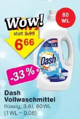 Jawoll Dash Vollwaschmittel Angebot