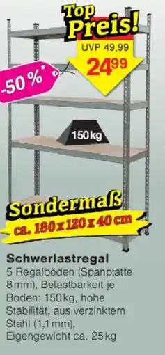 Jawoll Schwerlastregal Angebot