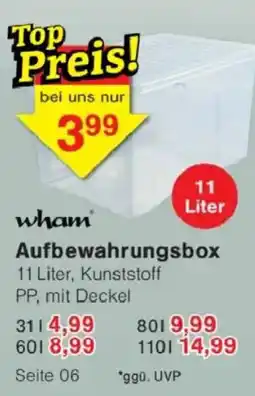 Jawoll wham Aufbewahrungsbox Angebot