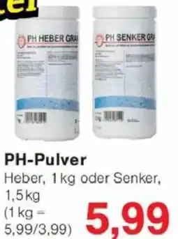 Jawoll PH-Pulver Heber, oder Senker Angebot
