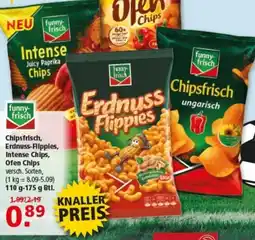 Multi Markt funny- frisch Chipsfrisch, Erdnuss-Flipples, Intense Chips, Ofen Chips Angebot