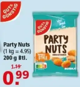 Multi Markt GUT&GÜNSTIG Party Nuts Angebot