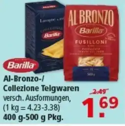 Multi Markt Barilla Al-Bronzo-/ Collezione Teigwaren Angebot