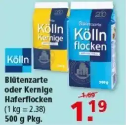 Multi Markt Kölln Blütenzarte oder Kernige Haferflocken Angebot