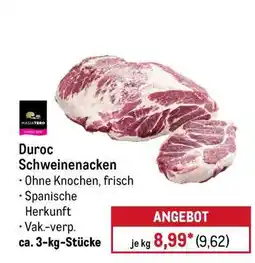 METRO Duroc Schweinenacken Angebot