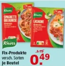 Multi Markt Knorr Fix-Produkte Angebot
