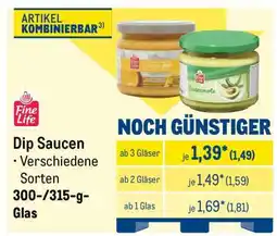METRO Dip Saucen Angebot