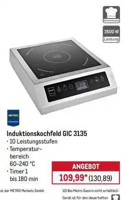 METRO Induktionskochfeld GIC 3135 Angebot