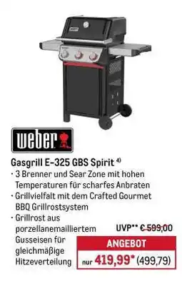 METRO WEBER Angebot