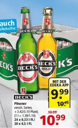 Multi Markt BECK'S Pilsener Angebot