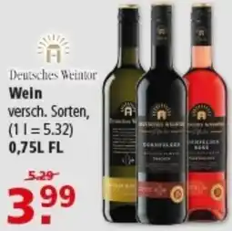 Multi Markt Deutsches Weintor Wein Angebot