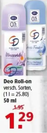 Multi Markt CD Deo Roll-on Angebot