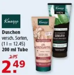 Multi Markt Kneipp Duschen Angebot