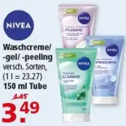 Multi Markt NIVEA Waschcreme/ gel/ peeling Angebot