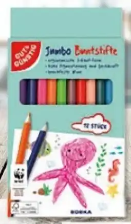 Multi Markt GUT&GÜNSTIG Jumbo Buntstifte 12er Pack Angebot