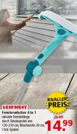 Multi Markt LEIFHEIT Fensterwischer 4 in 1 Angebot