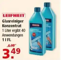 Multi Markt LEIFHEIT Glasreiniger Konzentrat Angebot