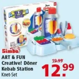 Multi Markt Simba ART & FUN Creative! Döner Kebab Station Knet-Set Angebot