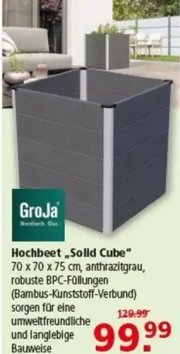 Multi Markt GroJa Hochbeet „,Solid Cube" Angebot