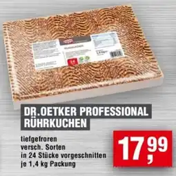 Handelshof DR.OETKER PROFESSIONAL RÜHRKUCHEN Angebot