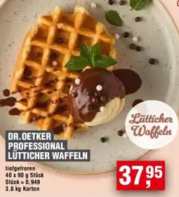 Handelshof DR. OETKER PROFESSIONAL LÜTTICHER WAFFELN Angebot