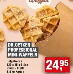 Handelshof DR. OETKER PROFESSIONAL MINI-WAFFELN Angebot
