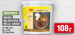 Handelshof MAGGI DELIKATESS HELLE SAUCE Angebot