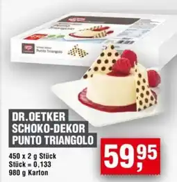 Handelshof DR.OETKER SCHOKO-DEKOR PUNTO TRIANGOLO Angebot
