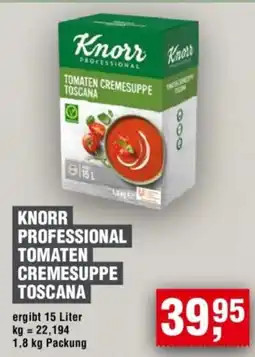 Handelshof KNORR PROFESSIONAL TOMATEN CREMESUPPE TOSCANA Angebot