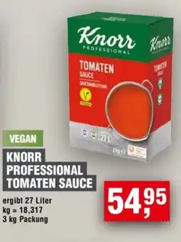 Handelshof KNORR PROFESSIONAL TOMATEN SAUCE Angebot