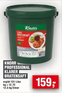 Handelshof KNORR PROFESSIONAL KLARER BRATENSAFT Angebot