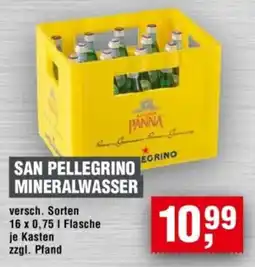 Handelshof SAN PELLEGRINO MINERALWASSER Angebot
